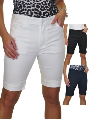 Womens Chino Jeans Style Shorts