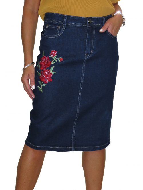 https://www.icecoolfashion.com/ladies-stretch-denim-jeans-skirt-with-embroidered-floral-detail-30258-p.asp